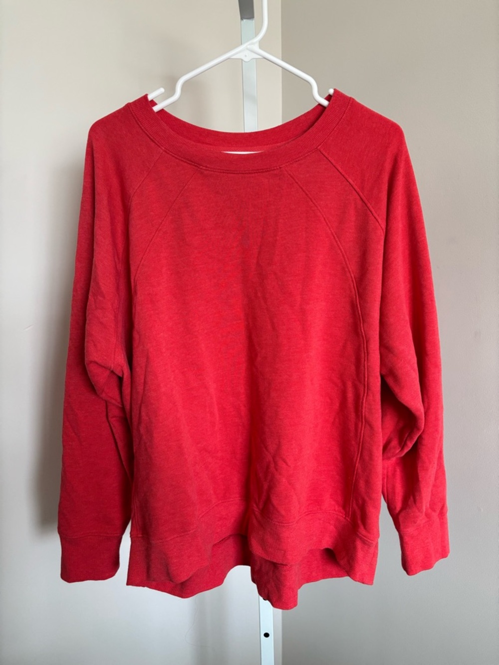 Zella Red Crewneck Sweatshirt